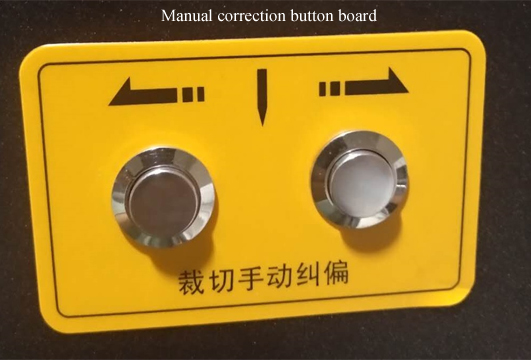 Manual correction