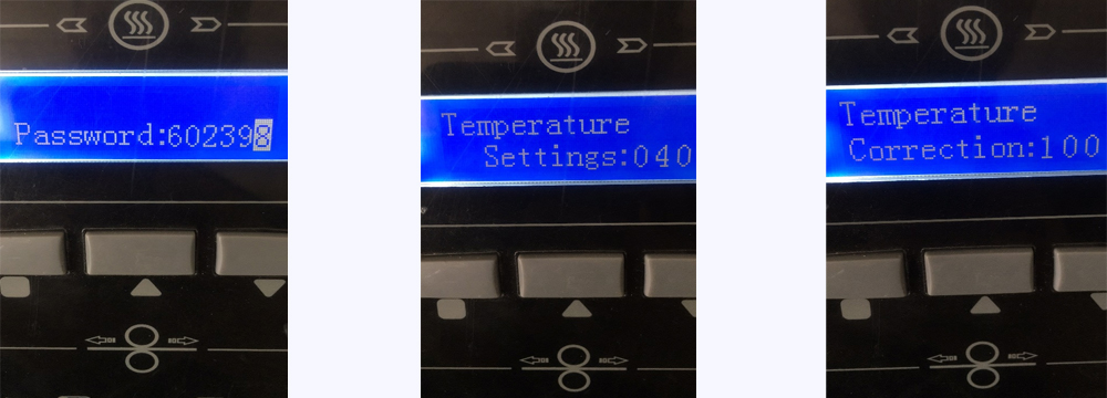 Temperature adjustment